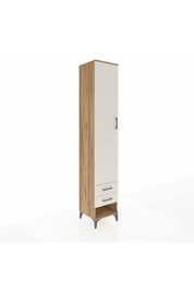 Hyperion Dolap 5 Raflı 2 Çekmeceli Tek Kapaklı 44x44x243 - S64M034V7B