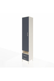 Hyperion Dolap 4 Raflı 2 Çekmeceli Tek Askılı 44x44x243 - S64M035V2B