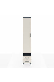Hyperion Dolap 4 Raflı 2 Çekmeceli Tek Askılı 44x44x243 - S64M035V4B