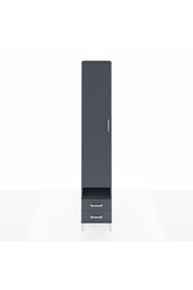 Hyperion Dolap 4 Raflı 2 Çekmeceli Tek Askılı 44x44x243 - S64M035V5B