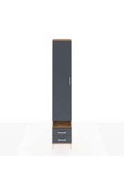Hyperion Dolap 4 Raflı 2 Çekmeceli Tek Askılı 44x44x243 - S64M035V8B