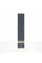 Hyperion Dolap 6 Raflı 2 Çekmeceli Tek Kapaklı 44x44x243 - S64M036V2B