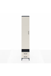 Hyperion Dolap 6 Raflı 2 Çekmeceli Tek Kapaklı 44x44x243 - S64M036V4B