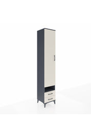 Hyperion Dolap 6 Raflı 2 Çekmeceli Tek Kapaklı 44x44x243 - S64M036V4B