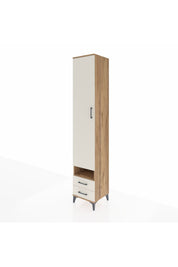 Hyperion Dolap 6 Raflı 2 Çekmeceli Tek Kapaklı 44x44x243 - S64M036V7B