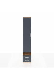 Hyperion Dolap 6 Raflı 2 Çekmeceli Tek Kapaklı 44x44x243 - S64M036V8B