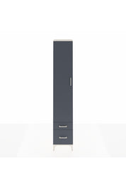 Hyperion Dolap 3 Raflı 2 Çekmeceli Tek Askılı 44x44x243 - S64M037V2B