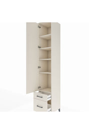Hyperion Dolap 5 Raflı 2 Çekmeceli Tek Kapaklı 44x44x243 - S64M038V1B