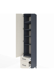 Hyperion Dolap 5 Raflı 2 Çekmeceli Tek Kapaklı 44x44x243 - S64M038V4B