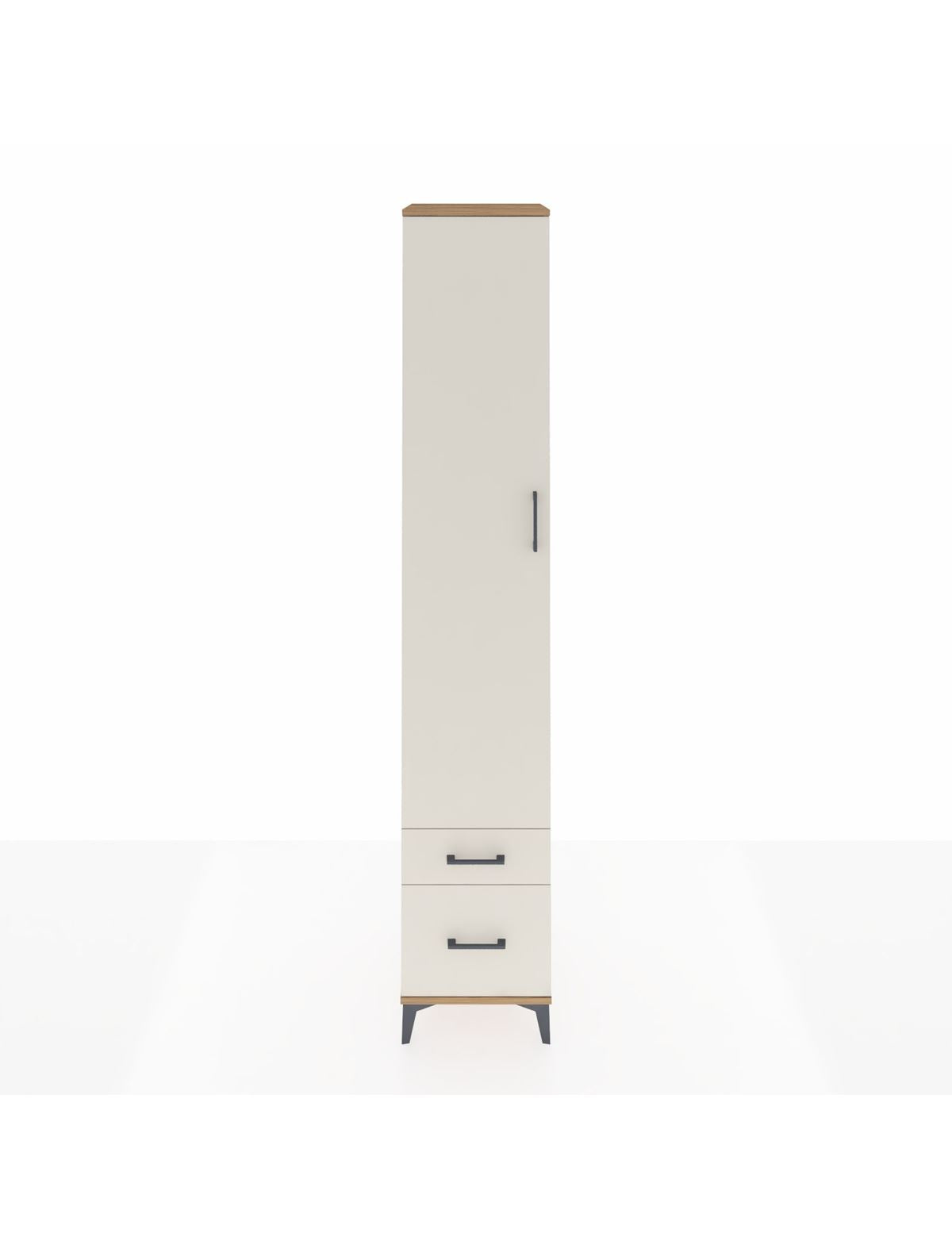 Hyperion Dolap 5 Raflı 2 Çekmeceli Tek Kapaklı 44x44x243 - S64M038V7B
