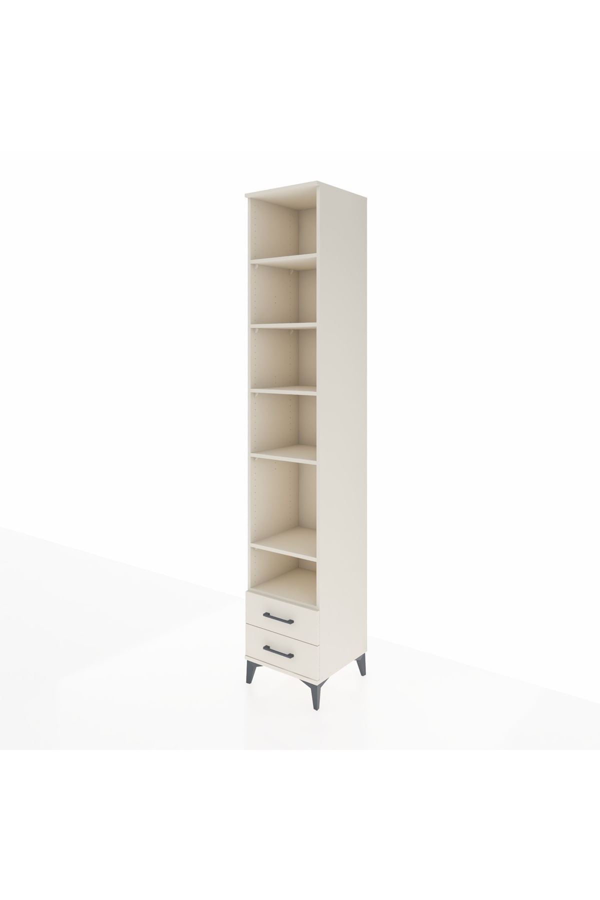 Hyperion Dolap 6 Raflı 2 Çekmeceli 44x44x243 - S64M039V1B