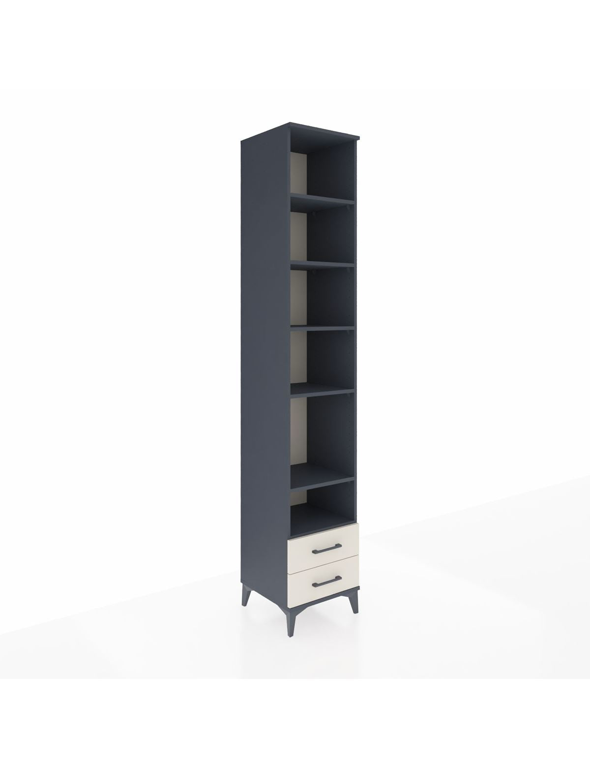 Hyperion Dolap 6 Raflı 2 Çekmeceli 44x44x243 - S64M039V4B