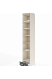 Hyperion Dolap 6 Raflı Tek Çekmeceli 44x44x243 - S64M040V2B