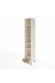 Hyperion Dolap 6 Raflı Tek Çekmeceli 44x44x243 - S64M040V3B