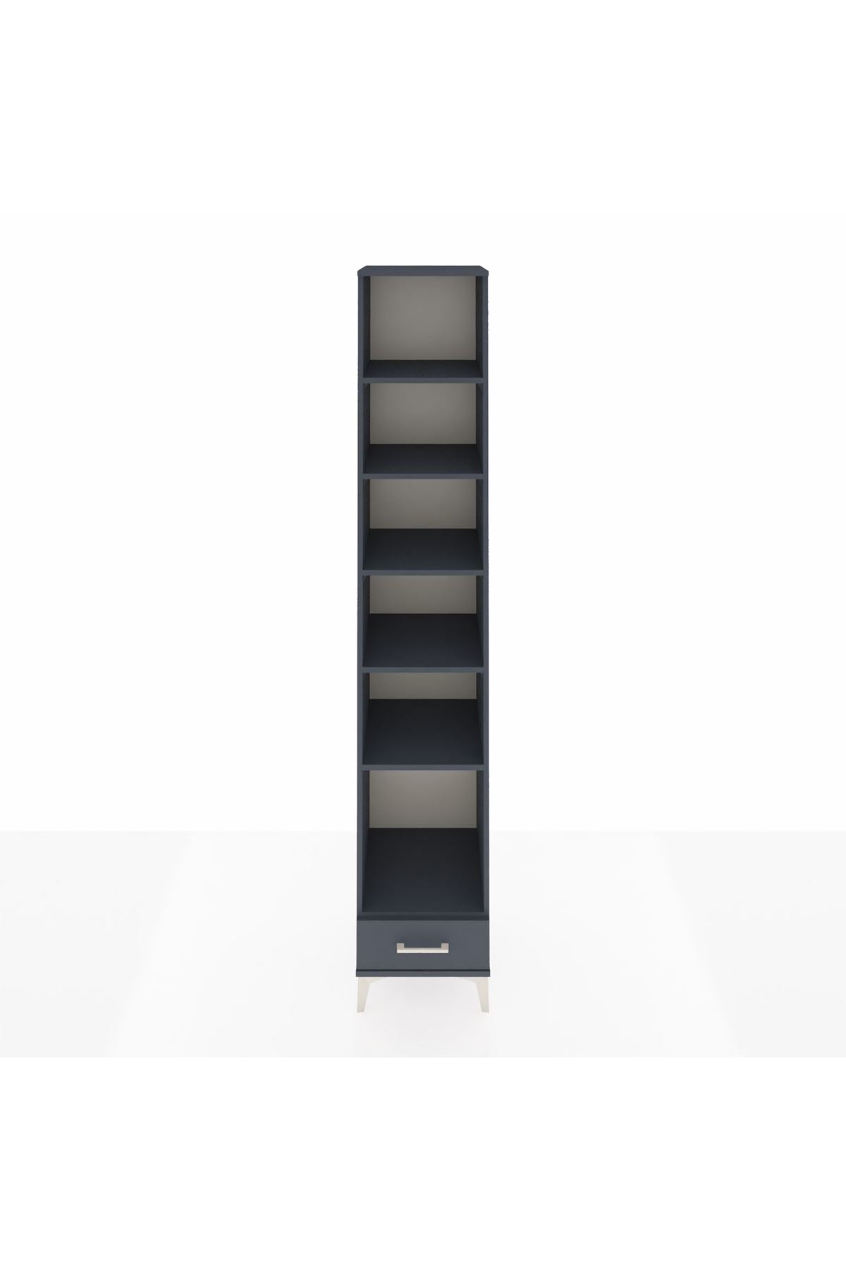 Hyperion Dolap 6 Raflı Tek Çekmeceli 44x44x243 - S64M040V5B
