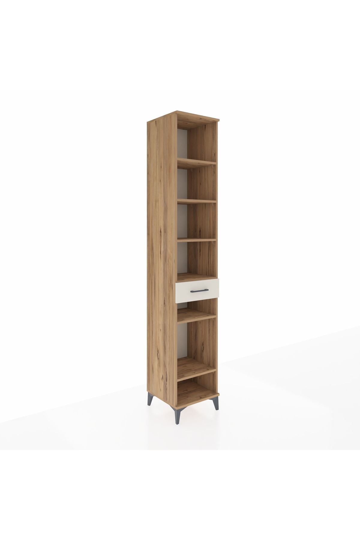 Hyperion Dolap 6 Raflı Tek Çekmeceli 44x44x243 - S64M041V7B