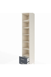 Hyperion Dolap 6 Raflı 2 Çekmeceli 44x44x243 - S64M042V2B