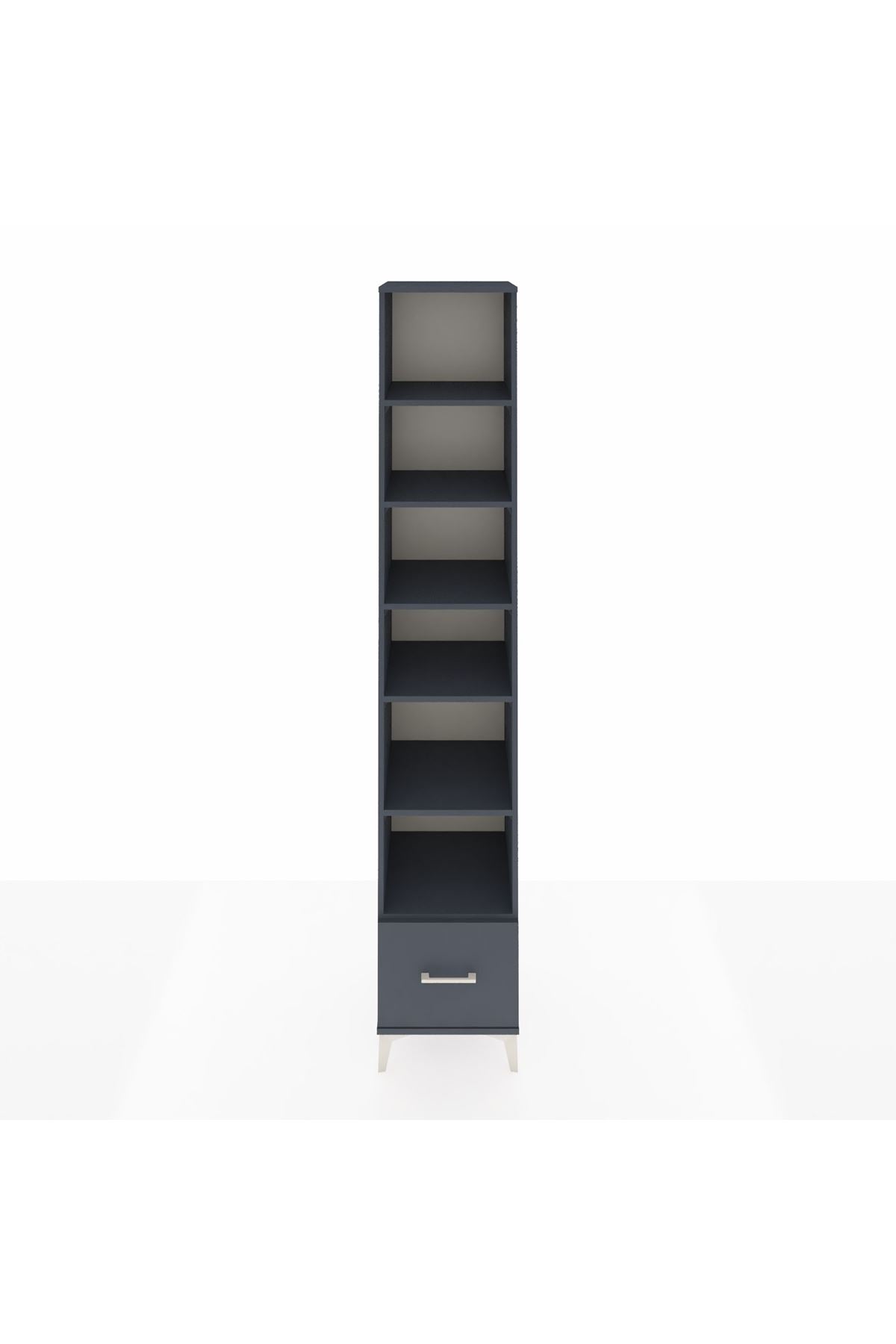 Hyperion Dolap 6 Raflı Tek Çekmeceli 44x44x243 - S64M043V5B