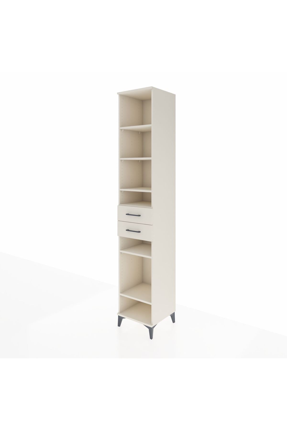 Hyperion Dolap 6 Raflı 2 Çekmeceli 44x44x243 - S64M044V1B
