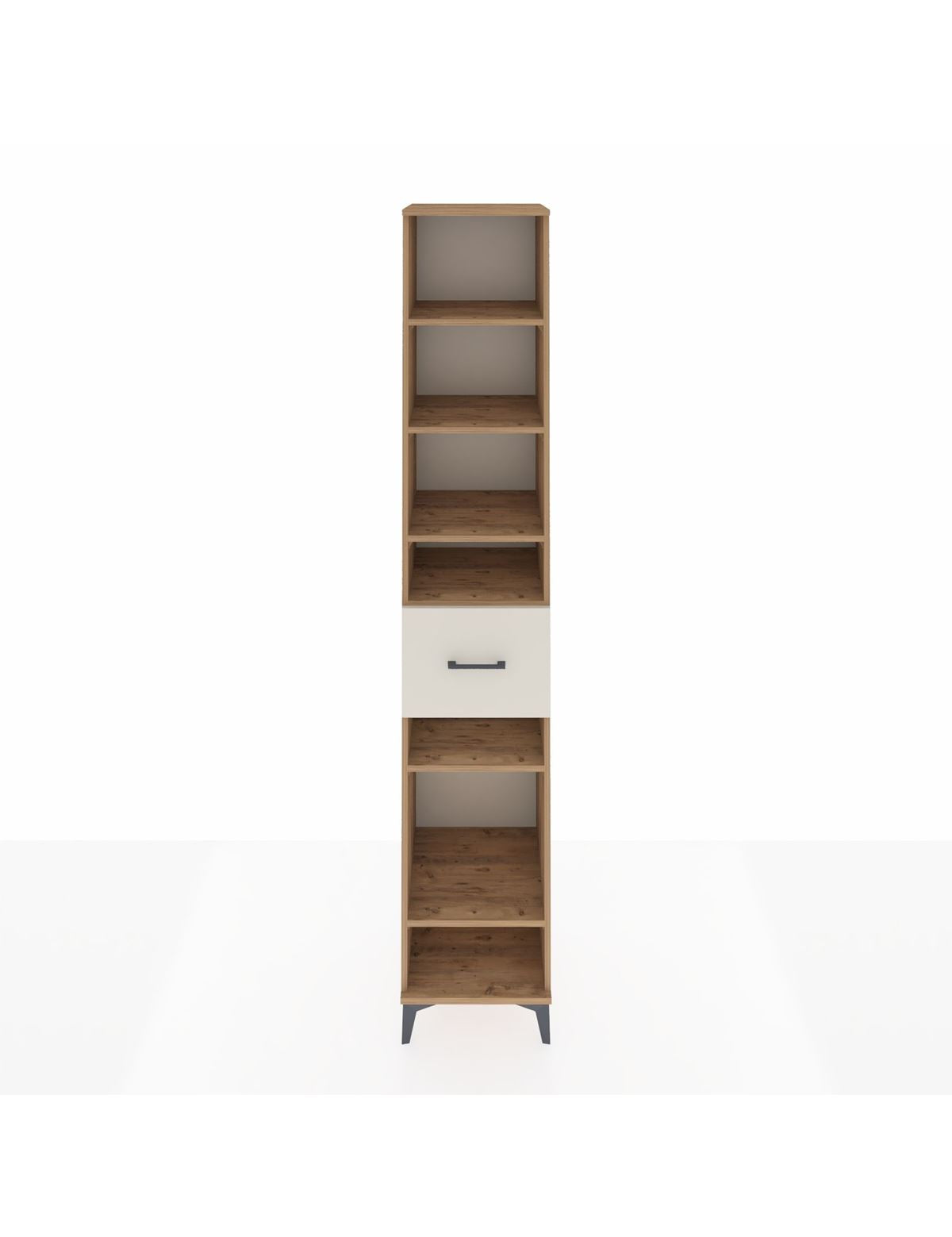 Hyperion Dolap 6 Raflı Tek Çekmeceli 44x44x243 - S64M045V7B