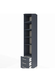 Hyperion Dolap 5 Raflı 3 Çekmeceli 44x44x243 - S64M046V5B