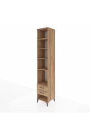 Hyperion Dolap 5 Raflı 2 Çekmeceli 44x44x243 - S64M047V9B