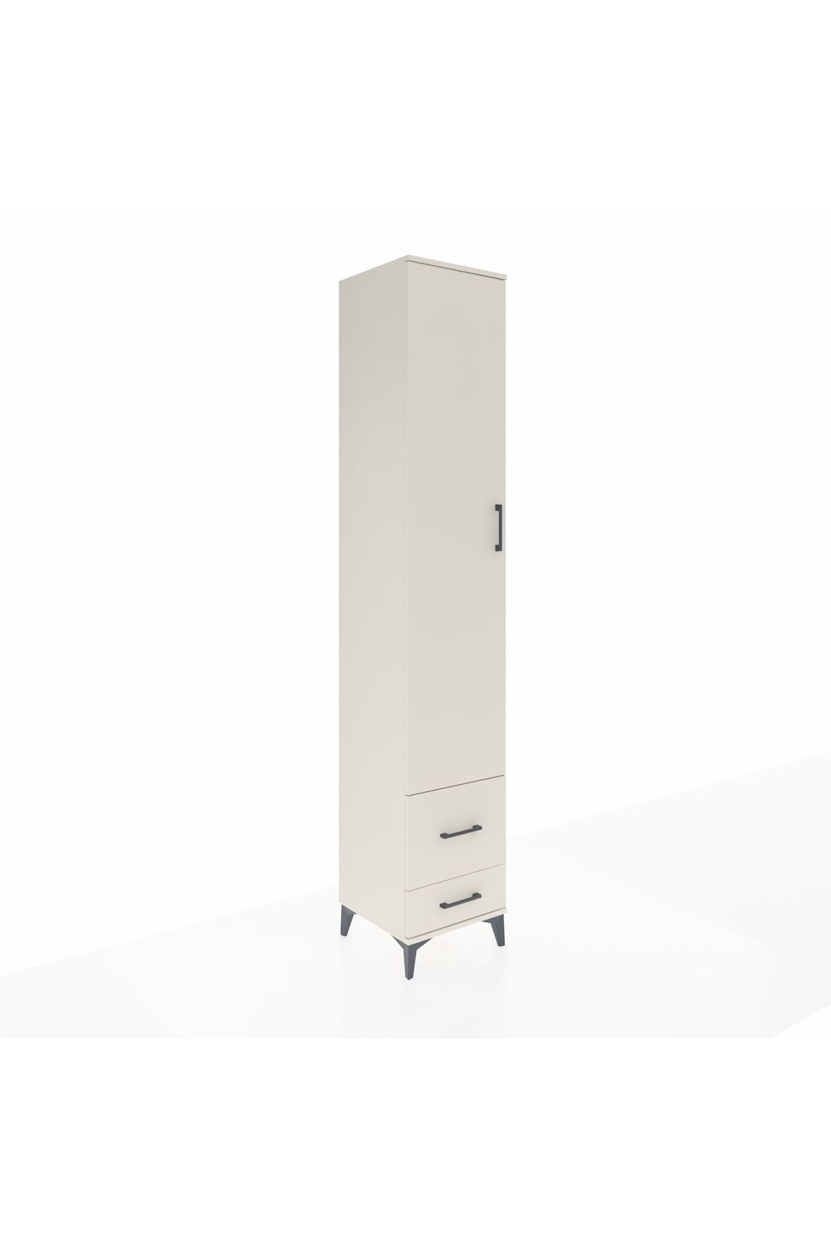Hyperion Dolap 3 Raflı 2 Çekmeceli Tek Askılı 44x44x243 - S64M051V1B