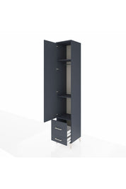 Hyperion Dolap 3 Raflı 2 Çekmeceli Tek Askılı 44x44x243 - S64M051V5B