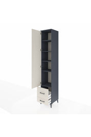 Hyperion Dolap 5 Raflı 2 Çekmeceli Tek Kapaklı 44x44x243 - S64M052V4B