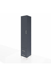 Hyperion Dolap 5 Raflı 2 Çekmeceli Tek Kapaklı 44x44x243 - S64M052V5B