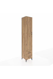 Hyperion Dolap 5 Raflı 2 Çekmeceli Tek Kapaklı 44x44x243 - S64M052V9B