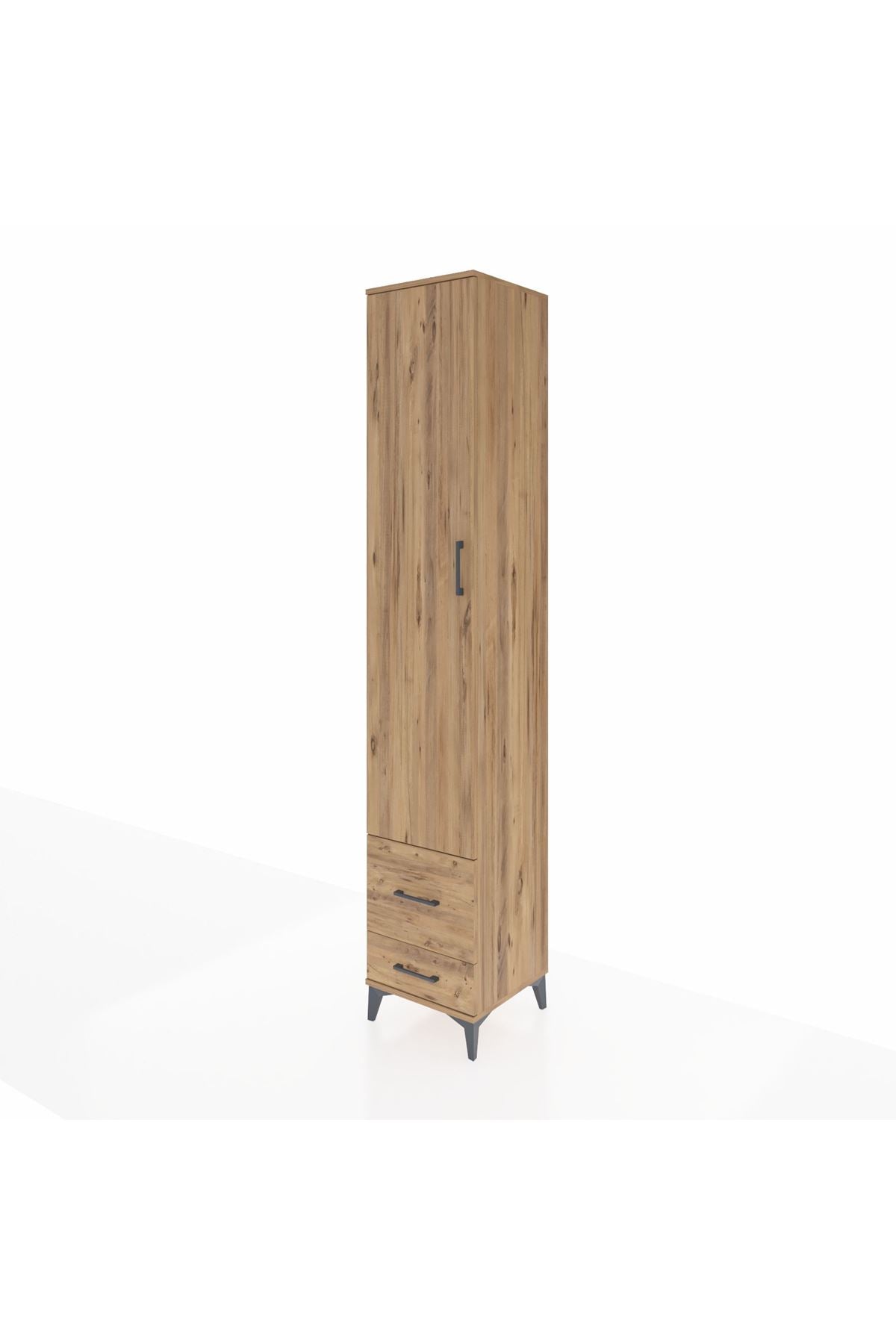 Hyperion Dolap 5 Raflı 2 Çekmeceli Tek Kapaklı 44x44x243 - S64M052V9B