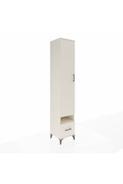 Hyperion Dolap 4 Raflı Tek Çekmeceli Tek Askılı 44x44x243 - S64M053V1B