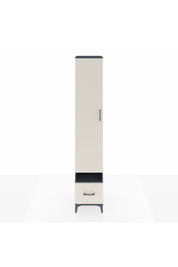 Hyperion Dolap 4 Raflı Tek Çekmeceli Tek Askılı 44x44x243 - S64M053V4B