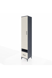 Hyperion Dolap 4 Raflı Tek Çekmeceli Tek Askılı 44x44x243 - S64M053V4B