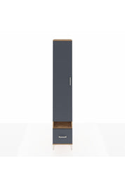 Hyperion Dolap 4 Raflı Tek Çekmeceli Tek Askılı 44x44x243 - S64M053V8B