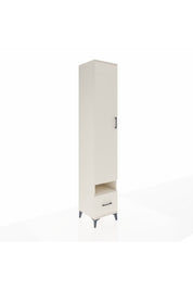 Hyperion Dolap 6 Raflı Tek Çekmeceli Tek Kapaklı 44x44x243 - S64M054V1B
