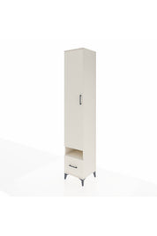 Hyperion Dolap 6 Raflı Tek Çekmeceli Tek Kapaklı 44x44x243 - S64M054V1B