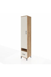 Hyperion Dolap 6 Raflı Tek Çekmeceli Tek Kapaklı 44x44x243 - S64M054V7B