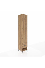 Hyperion Dolap 3 Raflı Tek Çekmeceli Tek Askılı 44x44x243 - S64M055V9B