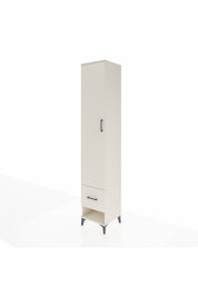 Hyperion Dolap 5 Raflı Tek Çekmeceli Tek Kapaklı 44x44x243 - S64M056V1B