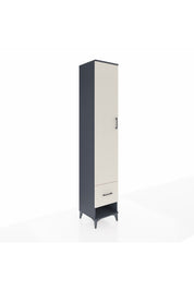 Hyperion Dolap 5 Raflı Tek Çekmeceli Tek Kapaklı 44x44x243 - S64M056V4B