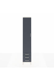 Hyperion Dolap 5 Raflı 3 Çekmeceli Tek Kapaklı 44x44x243 - S64M057V2B