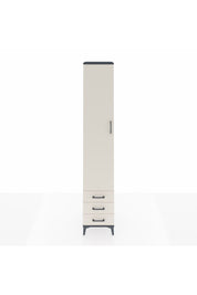 Hyperion Dolap 5 Raflı 3 Çekmeceli Tek Kapaklı 44x44x243 - S64M057V4B