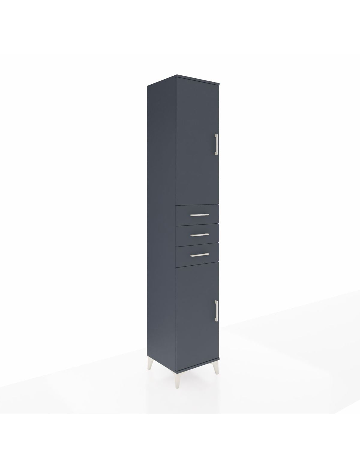 Hyperion Dolap 4 Raflı 3 Çekmeceli 2 Kapaklı 44x44x243 - S64M058V5B