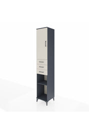 Hyperion Dolap 4 Raflı 3 Çekmeceli Tek Kapaklı 44x44x243 - S64M059V4B