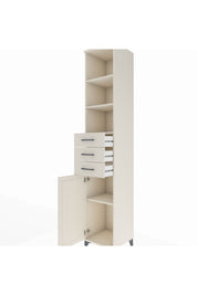 Hyperion Dolap 4 Raflı 3 Çekmeceli Tek Kapaklı 44x44x243 - S64M060V1B