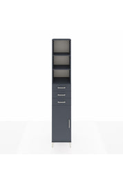 Hyperion Dolap 4 Raflı 3 Çekmeceli Tek Kapaklı 44x44x243 - S64M060V5B
