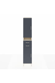 Hyperion Dolap 5 Raflı 2 Çekmeceli 2 Kapaklı 44x44x243 - S64M061V2B