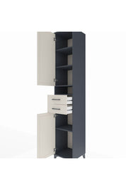 Hyperion Dolap 5 Raflı 2 Çekmeceli 2 Kapaklı 44x44x243 - S64M061V4B